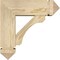 Ekena Millwork Legacy Arts and Crafts Rough Sawn Bracket w/ Offset Brace, Douglas Fir, 6"W x 16"D x 16"H BKT0604X16X16LEC03RDF - alternate 2